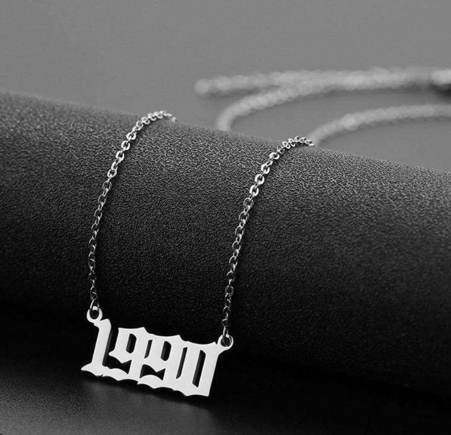 Date of Birth Stunning Necklace
