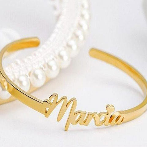 Personalized Cursive Name Kada