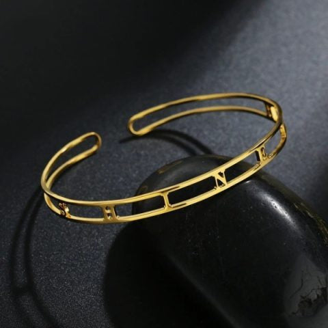 Personalized Choker Style Name Bracelet