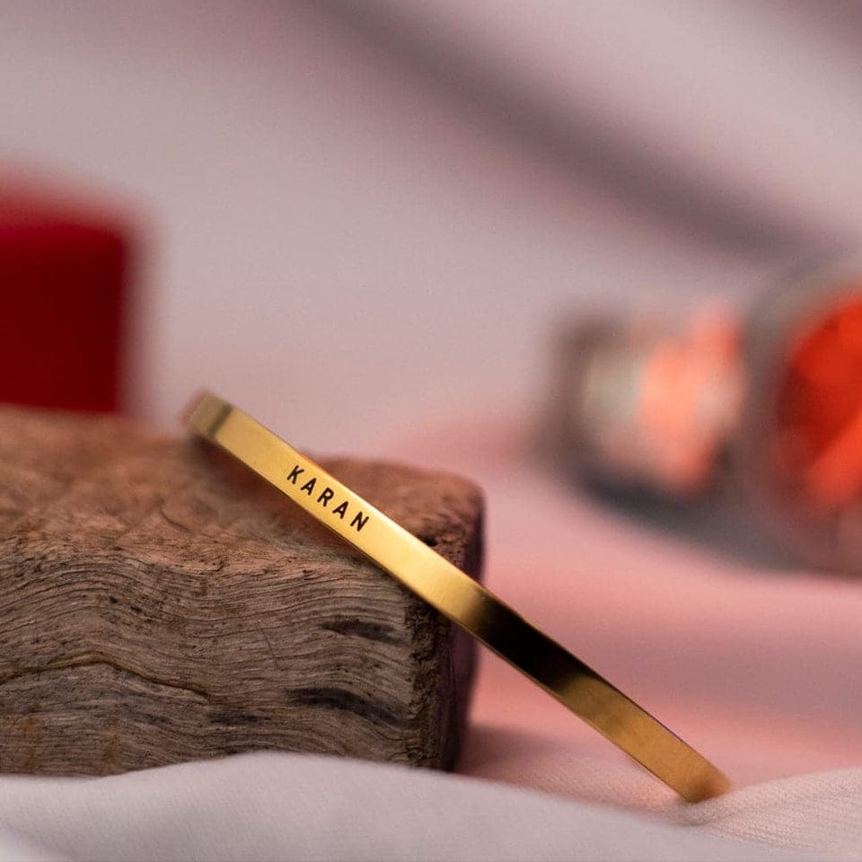 Personalized Engraved Name Kada