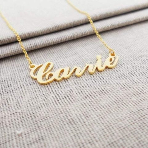 Personalized Luxury Name Pendant