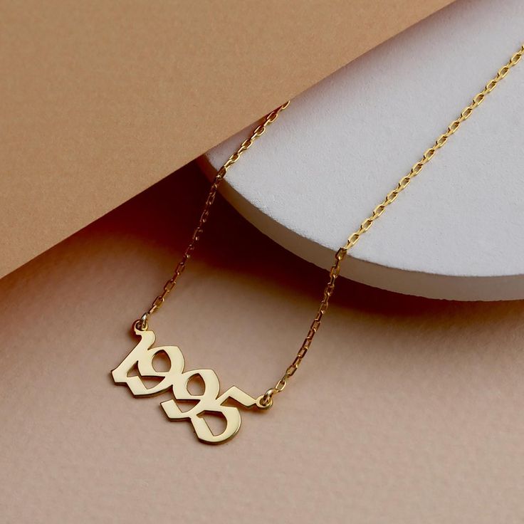 Date of Birth Stunning Necklace