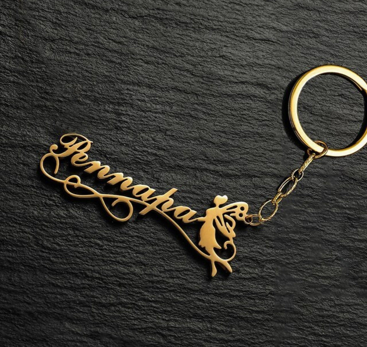 Fairy Angel Name Keychain